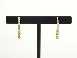 Effy 0.65 ctw Diamond Dangle Drop Earrings 14k Rose Gold - £359.64 GBP
