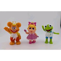 Muppet Baby Figures 3&quot; Miss Piggy Kermit Fozzie Bear Just Play (39) - $9.74