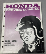 1985 1986 Honda NB50 Aero 50 Scooter Service Repair Manual OEM 61GN201-
show ... - $20.04