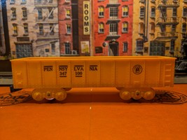 Marx Trains Used  #347100C  Plastic Lightweight PRR Pennsylvania Gondola  - $10.00
