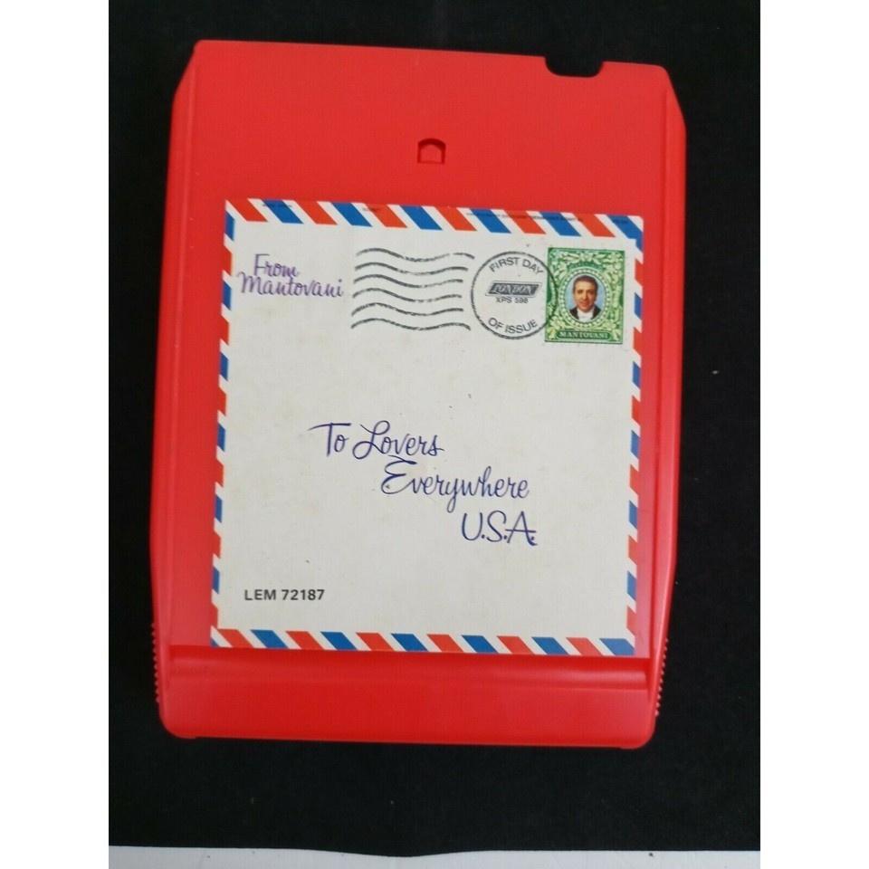 Mantovani  To Lovers Everywhere 8 Track Tape Cartridge - $5.93