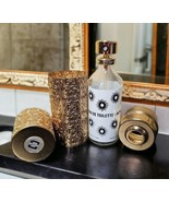 Vintage Caron BELLODGIA Eau De Toilette Refillable Gold Spray Canister E... - $80.98 CAD
