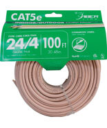 Southwire 56917643 100-Feet 24-Gauge 4 Pair CMX Outdoor-CMR UL 75-Degree C - $787.82 MXN