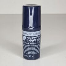 Grooming Lounge Beard Master Shave Oil Pre-Shave Whisker Lifter 1 fl oz NEW - $29.99