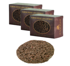 (3) Cuccio Naturale Earth Stone Lava Pumice   - $31.00