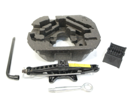 10-2015 Jaguar xk xkr spare tire jack tool kit lug tow hook wrench foam ... - £176.32 GBP