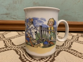 Vintage RARE - EPIAG Czechoslovakia Children&#39;s Story Design Image Porcelain Mug - $16.99