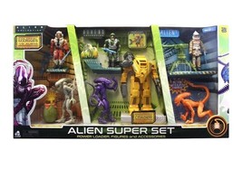 Colonial Marines vs Aliens Xenomorph Alien Super Set Super Power Loader Figures - £33.96 GBP