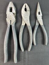 Craftsman USA 3 Piece Pliers Set - Lineman, Needle Nose &amp; Slip Joint Pliers - €34,02 EUR
