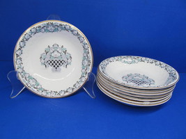 Johnson Brothers Rosalind Set Of Six 5&quot; Dessert Bowls Discontinued  GUC ... - £29.27 GBP