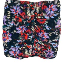 Zara Woman Black Crop Top Strapless Flower Draped Size S - £19.46 GBP