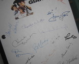 Giant Signed Movie Film Script Screenplay X17 Autograph Elizabeth Taylor... - $19.99