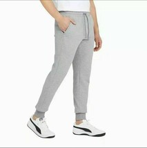 PUMA Men&#39;s Fleece Jogger Pants, 1399805 , Grey Heather, Size: Large - $29.69