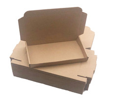 200 - 7 1/2 X 4 1/3 X 1 Brown Corrugated Shipping Mailer Packing Box Boxes - £96.71 GBP