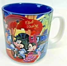 Vtg 1987 Disney MGM Studios Mickey Minnie Mouse Coffee Tea Mug Cup Club Daisy - £12.43 GBP