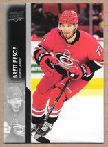 2021-22 Upper Deck #35 Brett Pesce Carolina Hurricanes - £1.40 GBP