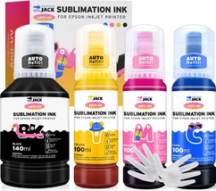 440ml Sublimation Ink for EcoTank Supertank Printer ET 2400 ET 2720 ET 2760 ET 2 - £52.13 GBP