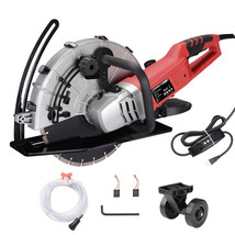 Electric 14&quot; Circular Concrete Cut Off Saw Cutter Wet Dry Masonry Paver Cut Saw - £302.26 GBP