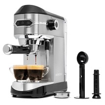 Mixpresso Espresso Maker 15 Bar Espresso Machine With Milk Frother, Fast... - £131.06 GBP