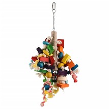 FLAMINGO Bird Toy Rainbow Hanger Che Multicolour 50 cm - £25.28 GBP