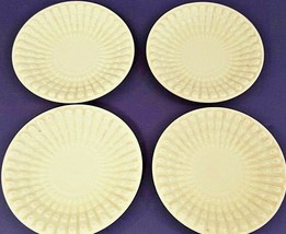 Vintage Shell Pattern Saucers 4 1/4&quot; Japan Set Of 4 - £7.13 GBP