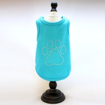 Alphadog Series Paw Rhinestone Tank top T-Shirt for your Dog or Cat - £6.38 GBP