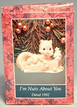 Precious Moments: I&#39;m Nuts About You - 520411 - Ornament - £9.08 GBP
