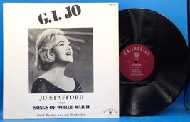 Jo Stafford LP &quot;G.I. Jo, Sings Songs Of World War II&quot; BX6 - £5.91 GBP