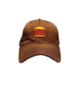 Burger King Uniform Trucker Hat Unisex One Size Brown Mesh Adjustable Sn... - $617.15 MXN