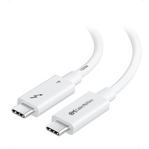 Cable Matters [Intel Certified] 40Gbps Active Thunderbolt 4 Cable 6.6 ft with 10 - £80.20 GBP
