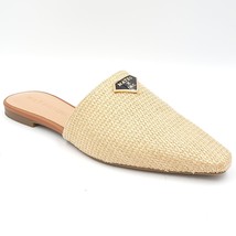 Mateo for INC INTL Concepts Mule Flats Negril Size US 9.5M Natural Woven - £31.92 GBP