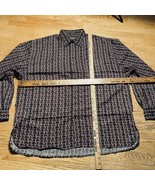 New Beverly Hills Polo Club Shirt Mens Sz 2XL Black Red Plaid Button Lon... - $256.27 MXN