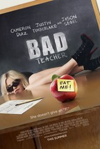 Bad Teacher Movie Poster 2011 - Cameron Diaz - 11x17 Inches | NEW USA - £11.95 GBP