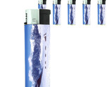 Scenic Alaska D3 Lighters Set of 5 Electronic Refillable Butane Dog Sled... - £12.41 GBP