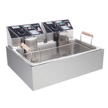 12L Electric Countertop Deep Fryer Singe Tank Commercial Restaurant Durable - £118.29 GBP