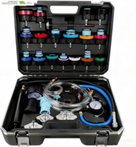 28Pcs Universal Radiator Pressure Tester Kit, Tester Pneumatic Vacuum Co... - $126.75
