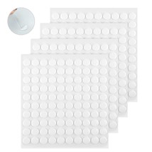 400 Pcs Double Sided Adhesive Dots, Clear Removable Sticky Putty No Trac... - £12.50 GBP