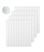 400 Pcs Double Sided Adhesive Dots, Clear Removable Sticky Putty No Trac... - £12.50 GBP