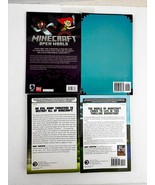 Lot of 4 Minecraft Story Books, Open World, Kids Stories, Confronting th... - $20.81 CAD