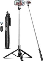 71&quot; Phone Tripod &amp; Selfie Stick, All in One Extendable Cell Phone Tripod, Camera - £13.27 GBP