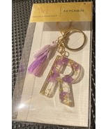 Modern Expressions &quot;R” Monogram Keychain with Tassels - $3.86