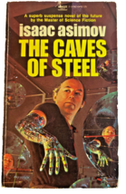 Isaac Asimov The Caves Of Steel Fawcett Crest Paperback Rare - £9.49 GBP