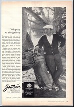 1950s Jantzen Ken Venturi Sweater PRINT AD Pro Golfer at Cypress Point BX2 - $174.13 MXN