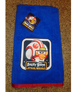 Angry Birds Star Wars LUKE SKYWALKER Kids Beach Towel Bath  NWT - £10.10 GBP