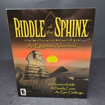 Riddle of the Sphinx An Egyptian Adventure PC CD-ROM 2000 New Sealed Big Box - £7.96 GBP