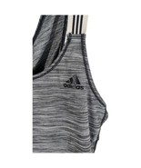 Womens Adidas Tank Top XL Crossover Back Gray Sleeveless Workout Shirt C... - $29.70