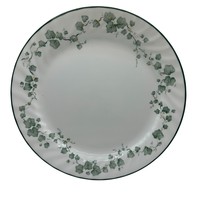 Corelle By Corning Callaway 10 1/8&quot; Ivy Dinner Plate White &amp; Green Made ... - $23.14