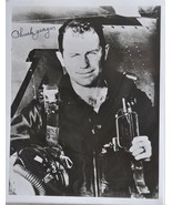 CHUCK YEAGER SIGNED PHOTO - U.S. flying ace, record-setting test pilot wCOA - $319.00