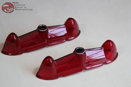 1951 Ford Fullsize Passenger Car Rear Car Polka Tail Light Lamp Lenses-
show ... - £50.23 GBP