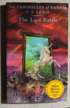 THE LAST BATTLE Chronicles of Narnia by C.S. Lewis (1994) HarperTrophy paperback - £10.89 GBP